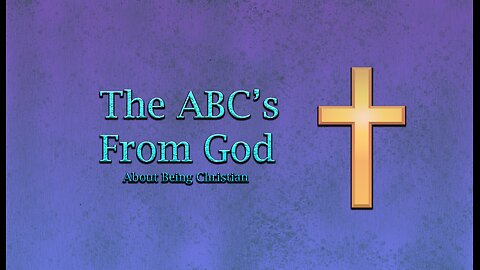 How to Become a Christian!