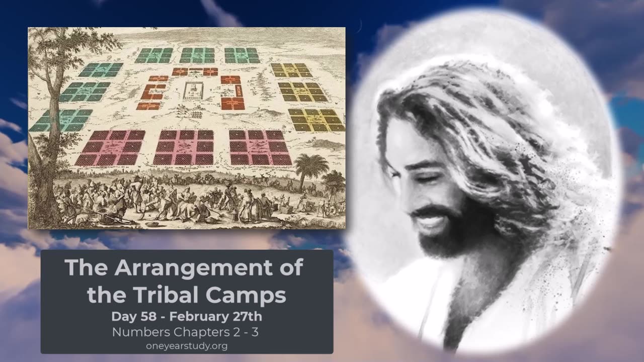 Arrangement of Tribal Camps - Numbers - Day 58 - February 27th - One Year Bible