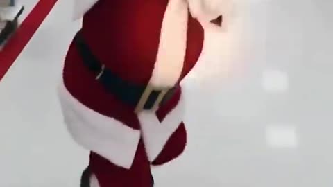 Crazy Santa visits Target for a good time #santaclaus #target #gun #sora #crazysanta
