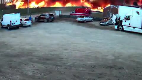 UPS Plane Crash 3 Different Angles