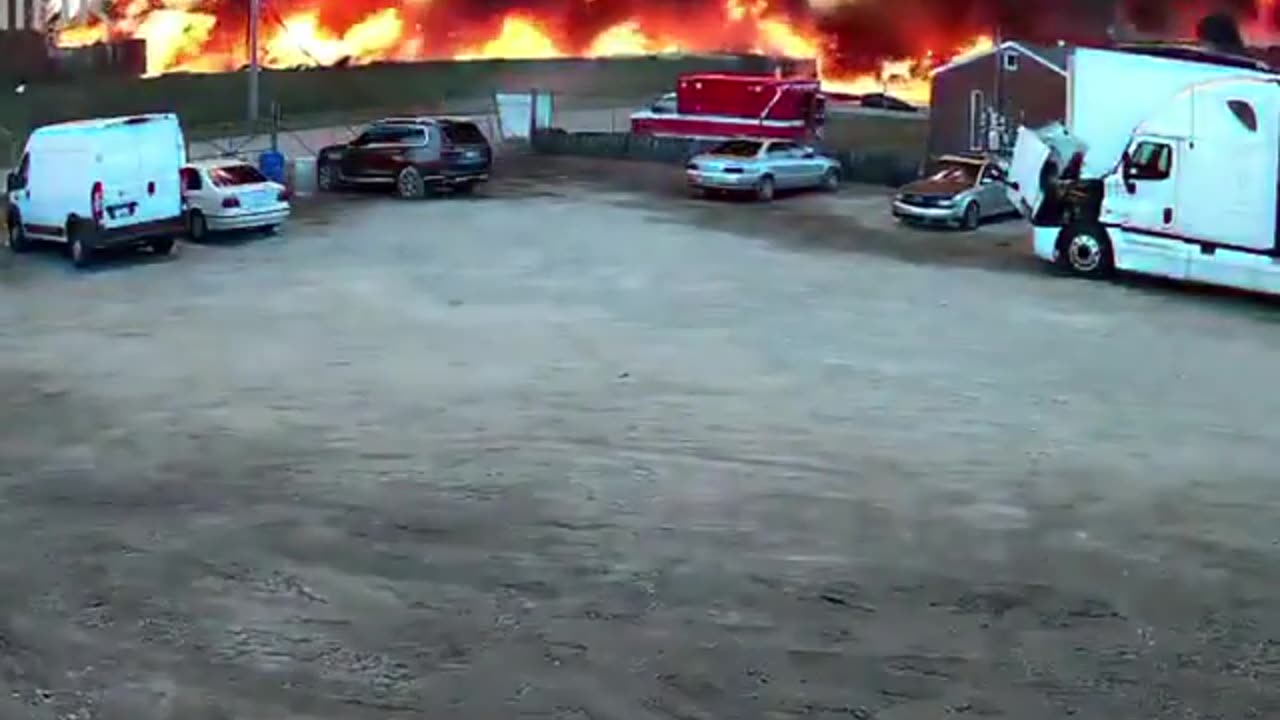 UPS Plane Crash 3 Different Angles