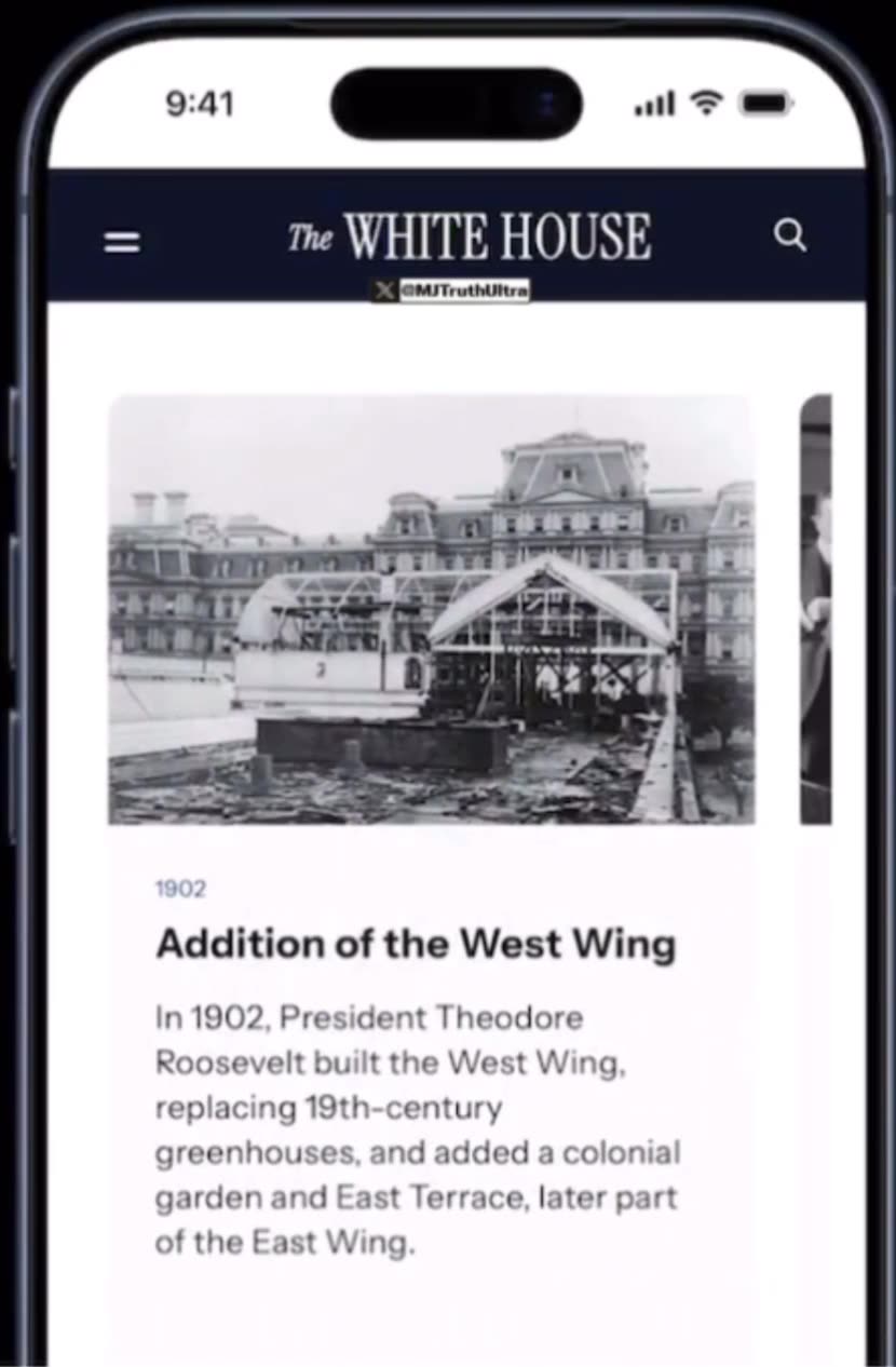 History of The White House and its renovations - MUST WATCH!!!