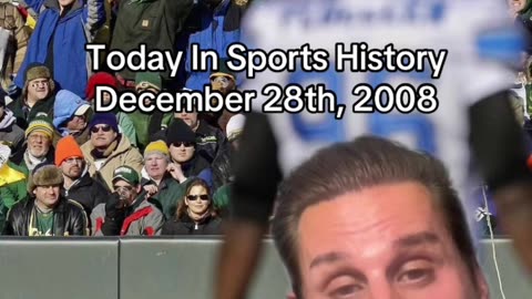 THE HISTORIC SPORTS MOMENT OF DECEMBER 28th, 2008