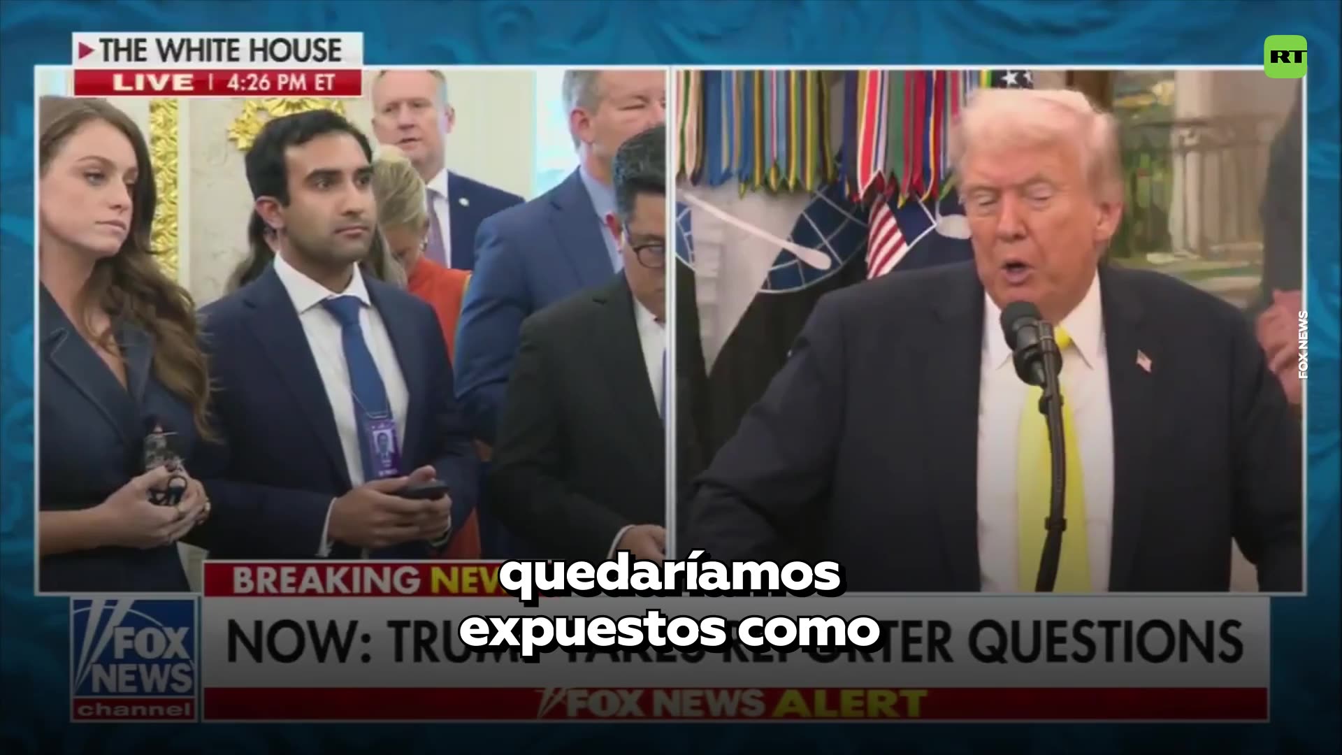 Trump: EE.UU. está en una guerra comercial con China
