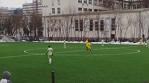 Nelu Buca central forward Stiinta Bucuresti. Stadion Leu Politehnica. Liga 4 Romania 01.03.2025