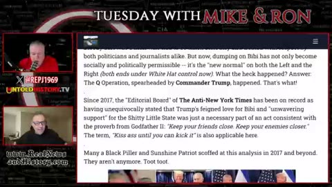 Mike King & Ron: Globalist Soft Power NGOs Are Destroyed & Trump Dumps Hard...