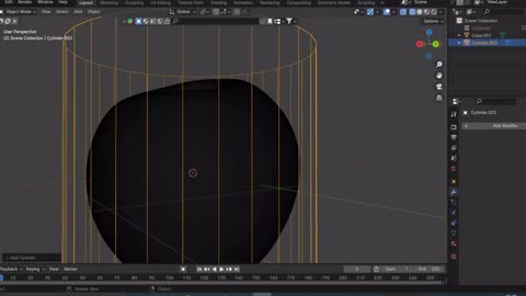 Blender Tutorial: Modeling a Table with Orange and Plate Step by Step