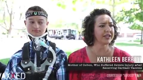 Young man who was severely injured by the HPV vaccine