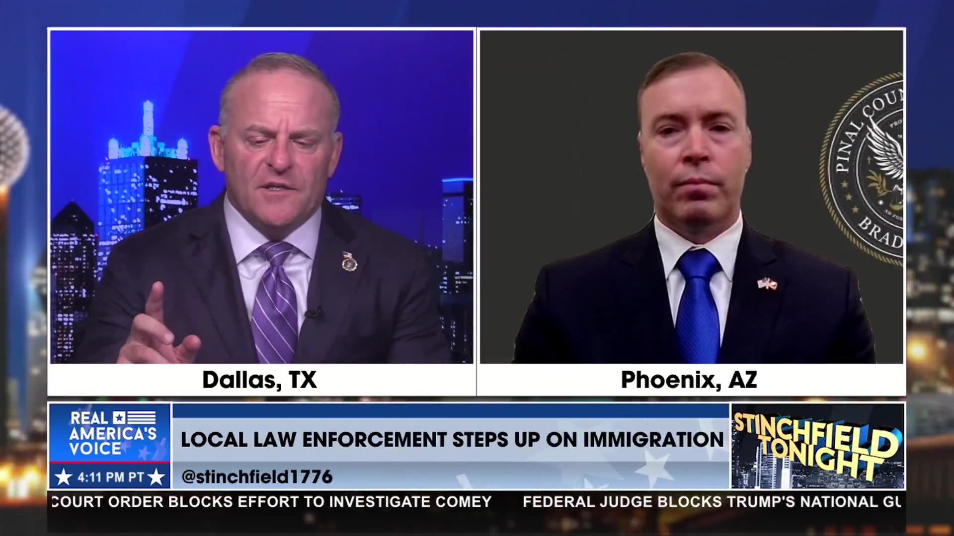 AZ COUNTY PARTNERS WITH ICE
			