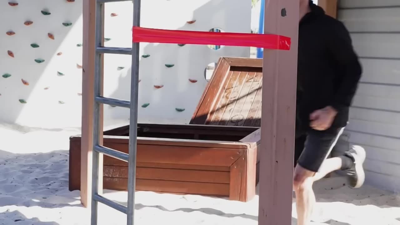 Man vs Tape Layers (Slow-Mo Version)