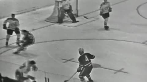 NHL 1964 PLAYOFFS GAME #6 MONTREAL CANADIENS AT TORONTO MAPLE LEAFS