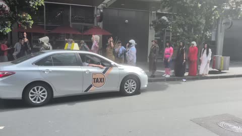 A Film Crew on Fort Street