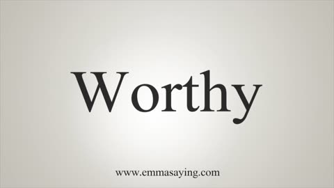 (RUMBLE RANT) WORTHY