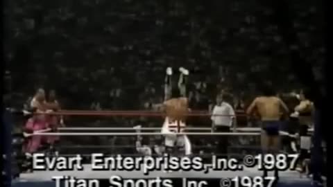 WWF Coliseum Video - The Hart Founation - 1987 **vhs rip**