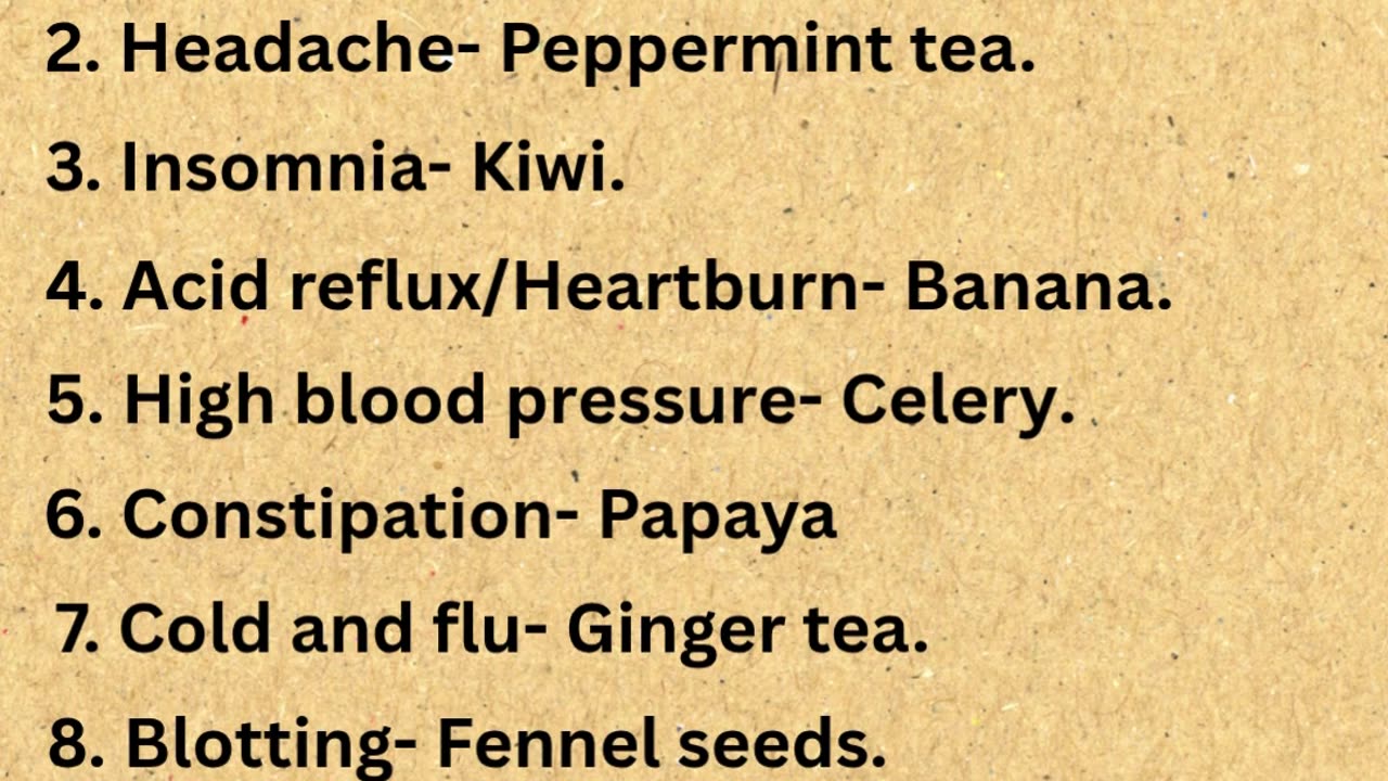 Food That Works Faster Than Medicine.