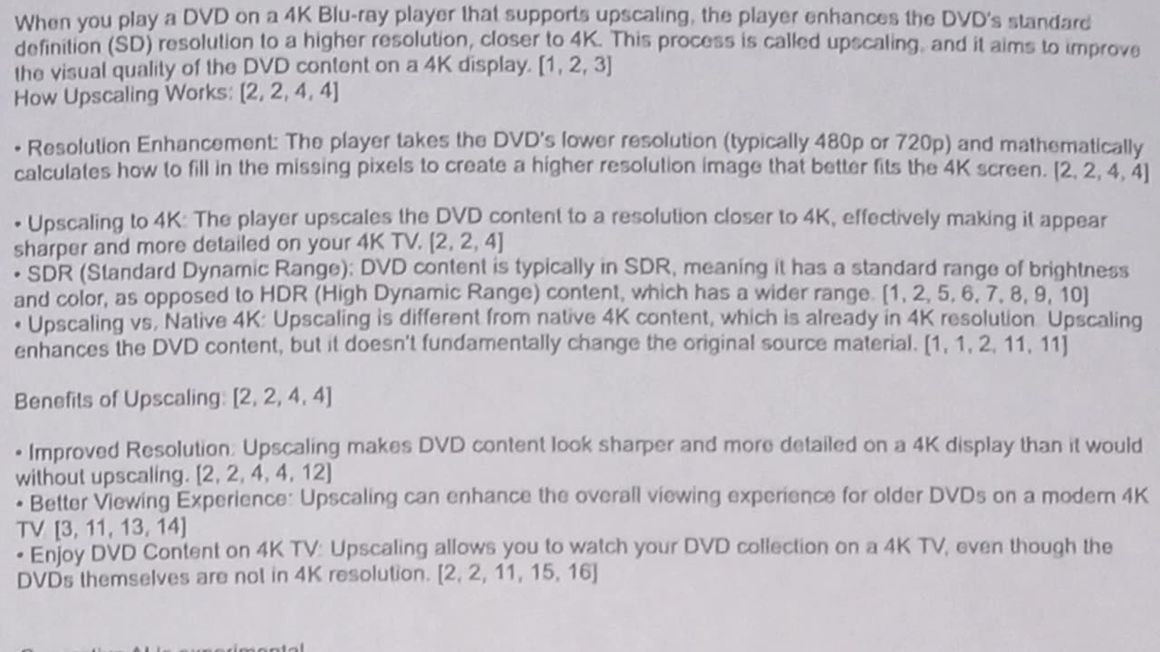 Upscaling to 4K For Your DVD's And Blu-Ray's, For Those Don't Think It's Possible.