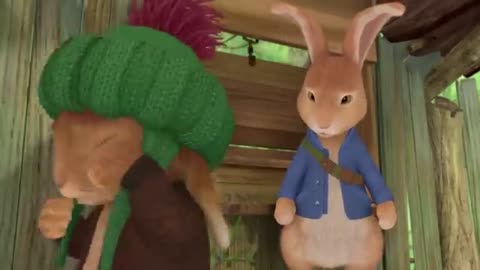 Peter_rabbit.camping_by the lake cartoons for kids