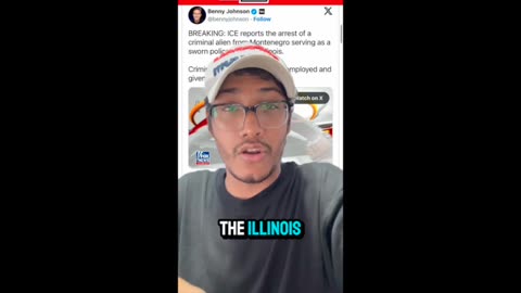 🟢 ALI REACTS: Illegal Alien On Illinois Police Force Arrested By ICE!