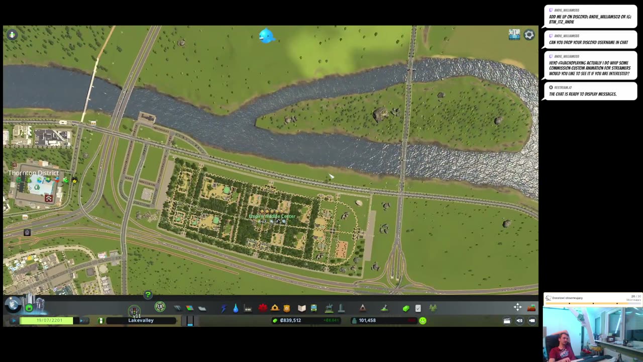 🏙 Mission: 1M citizens, Stream no.30🏙 Currently: 100000.