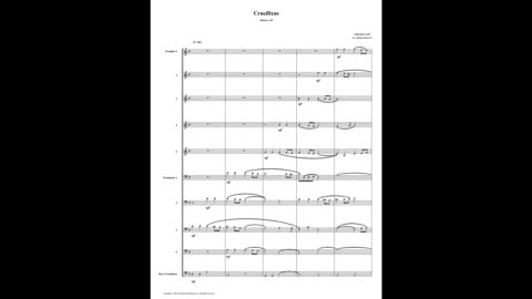 Antonio Lotti – Crucifixus a 10 (Brass Choir)