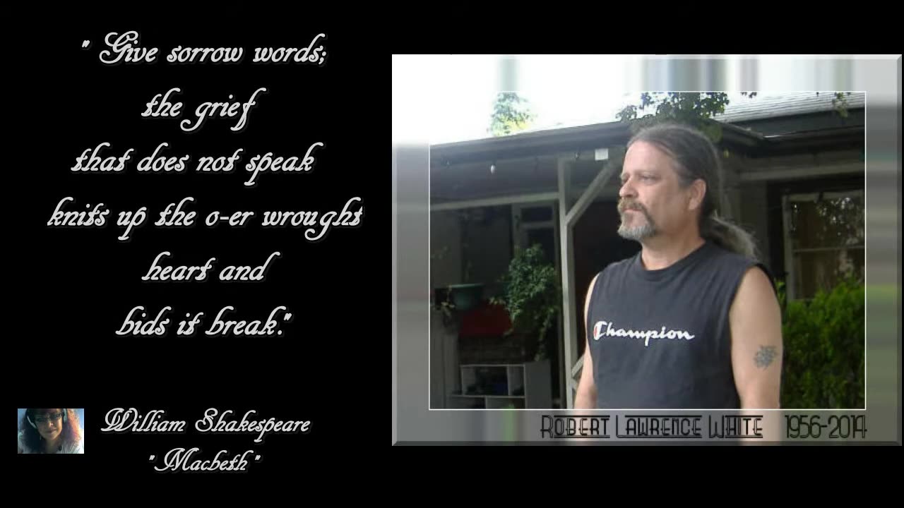 "A Grief Observed" -- For Cheryl (GrizzlyTen), with Love. "Mná na hÉireann" by Innisfree Ceoil.