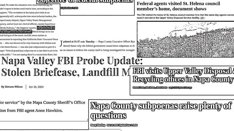 Napa County Corruption - Intro