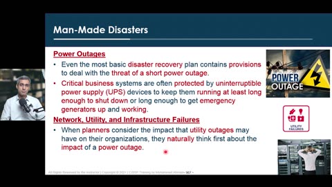 185 - Domain 6 - 63 Natural and man-made disasters