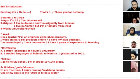 Fluent Learners-A2 (35) Self Introduction