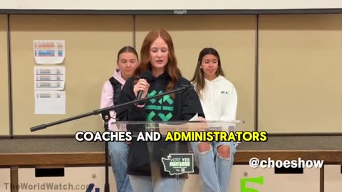 "There is a boy on the team. I will not be playing or participating in any part