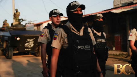 Human heads found hanging on a beach in southwestern Ecuador