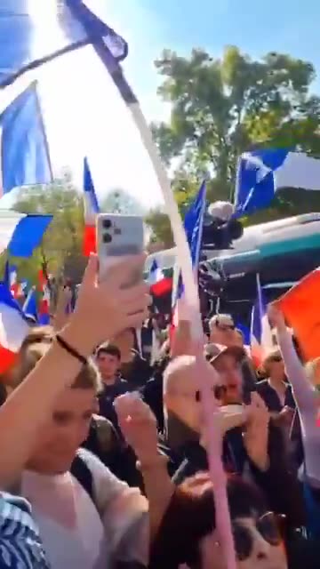 Streets of France all over The Country the French Demand an Exit from the EU