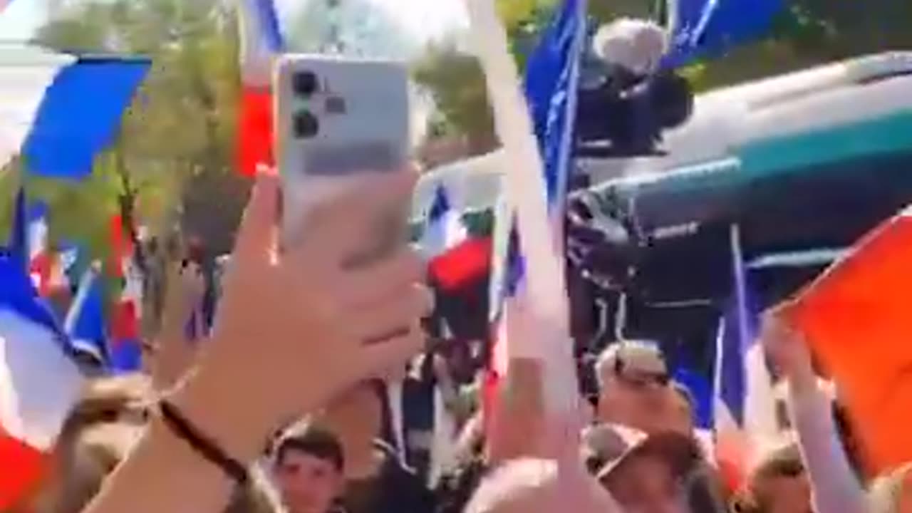 Streets of France all over The Country the French Demand an Exit from the EU