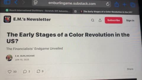 The Color Revolution thing