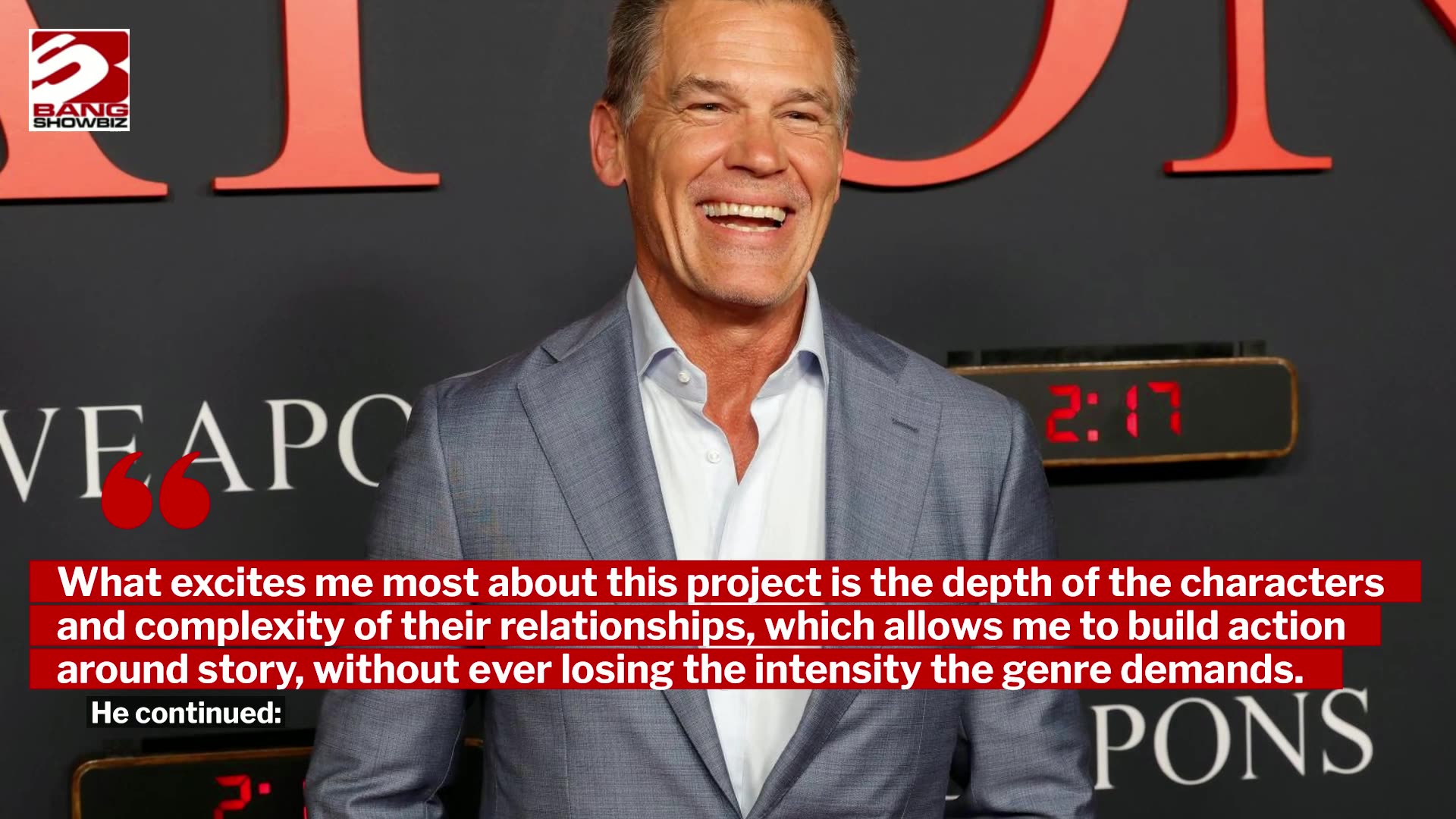 Josh Brolin will lead the cast of Mister