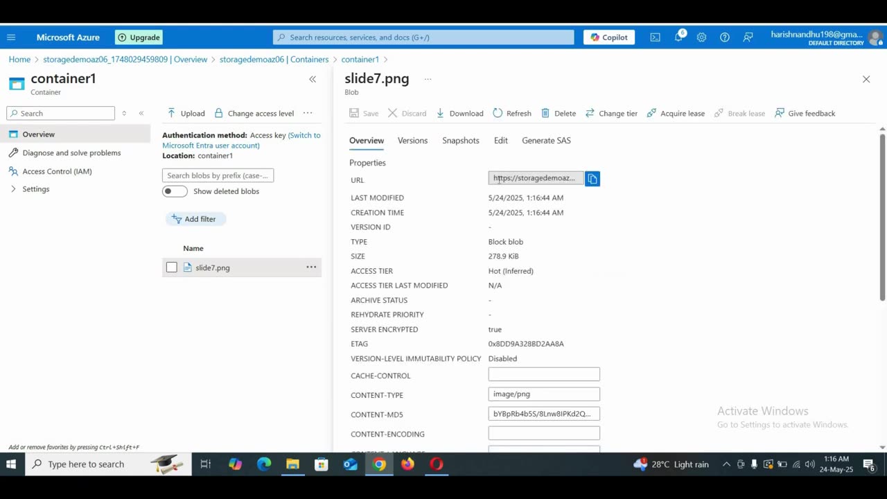 Azure Storage Account# | Ekascloud