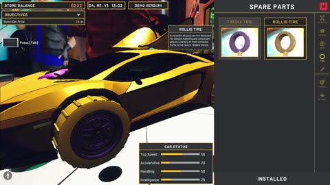 This One Is Kinda Fun! Mini Racer Car Shop Simulator | Demo