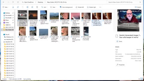 ETs, bright Orbs, Spheres, and hit by energy - Dave Emmons