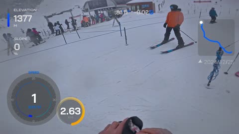 1st Run Snowboarding Whistler BC