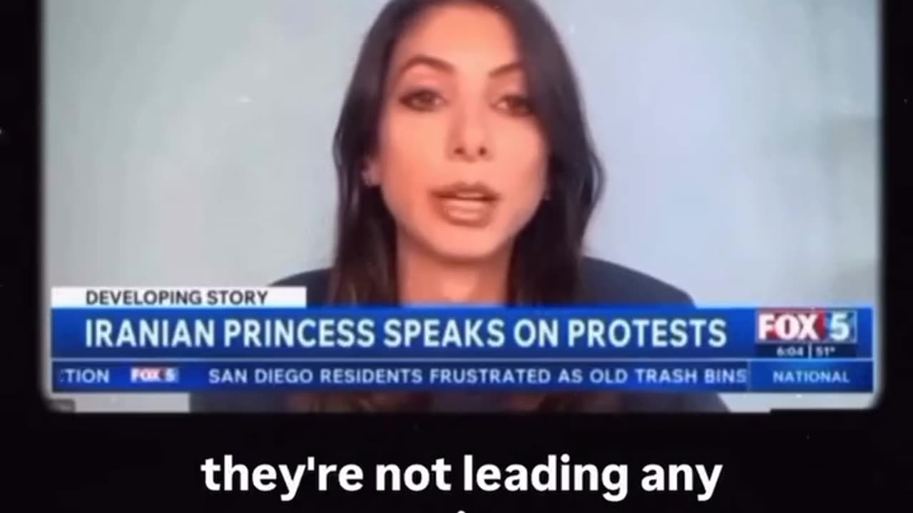 Księżniczka Noor Pahlavi mówi o komunikacji, jaką prowadziła z ludźmi w Iranie. Ludzie próbują nagłośnić brutalność reżimu