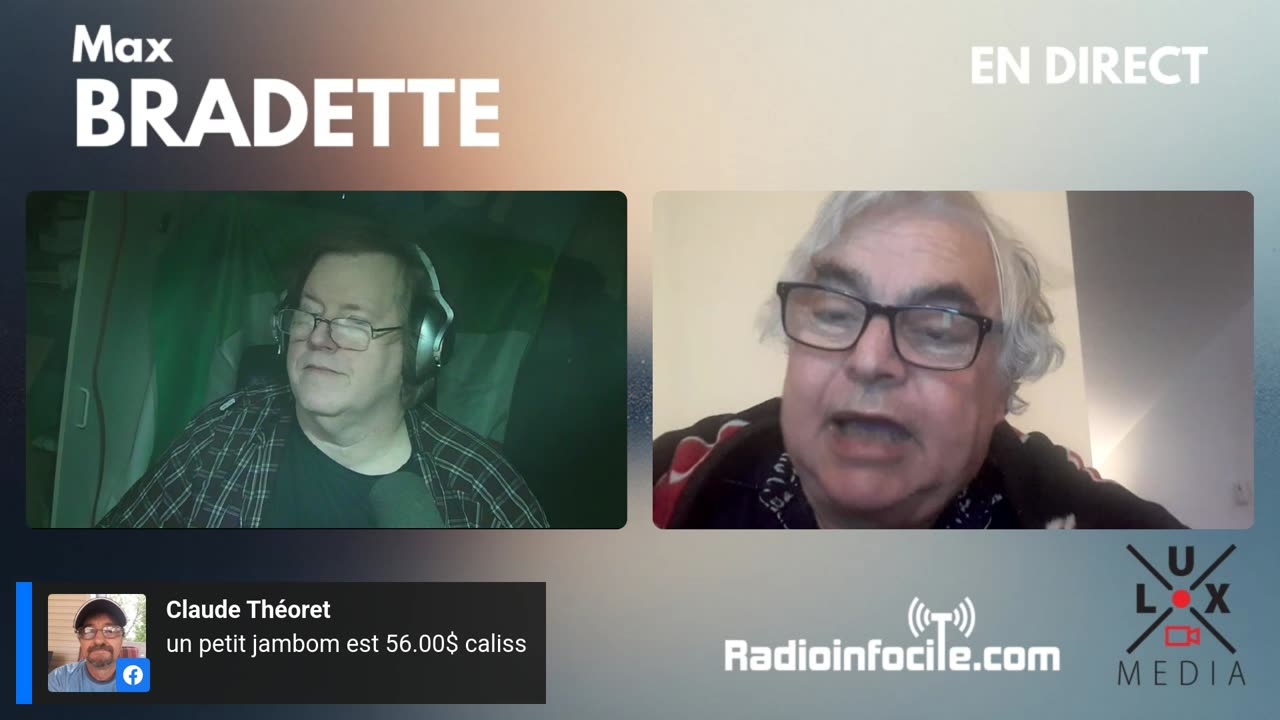 En direct sur RadioInfoCite.com