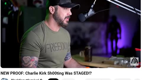 NEW PROOF: Charlie Kirk Shooting Was STAGED !!!