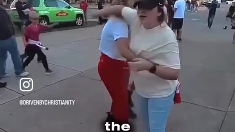 This woman says that she hates Jesus and that he's a fictional character.