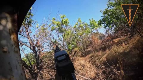 Ukrainian Soldier Shoots Down Russian Drone with a Single Shot