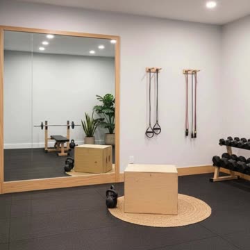 Scandinavian Style Transformations | Balcony to Fitness Gym