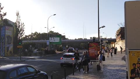 Zoological Garden Metro Station in Lisbon, Portugal