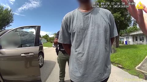 Suspect arrested when he attempted to slap an Indian River County Sheriff's deputy
