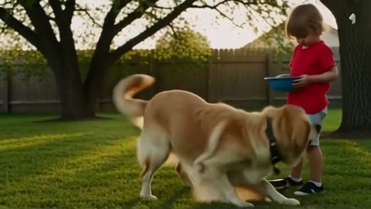 A dog save ltle boy life....video 2