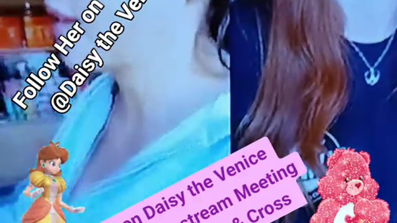 Me & Daisy The Venice Healer on my Youtube Lovestream
