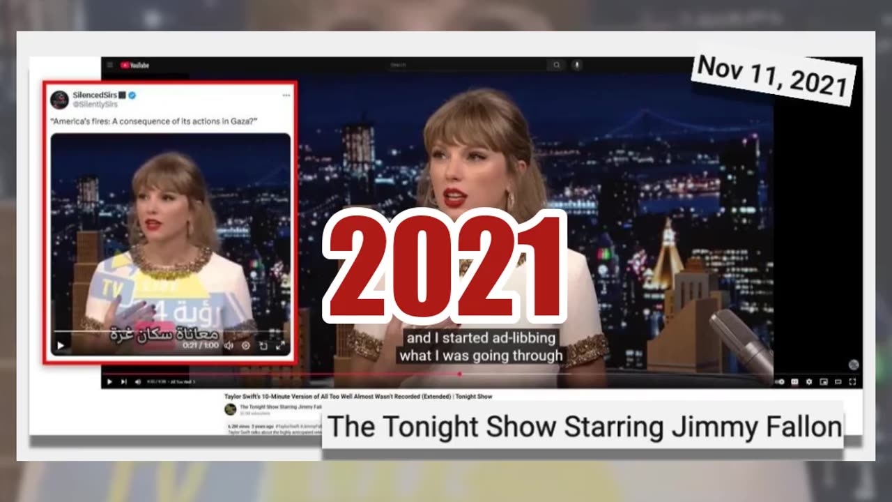 Fact Check: Video With FAKE Audio Shows Taylor Swift Supposedly Talking About US Involvement In Gaza