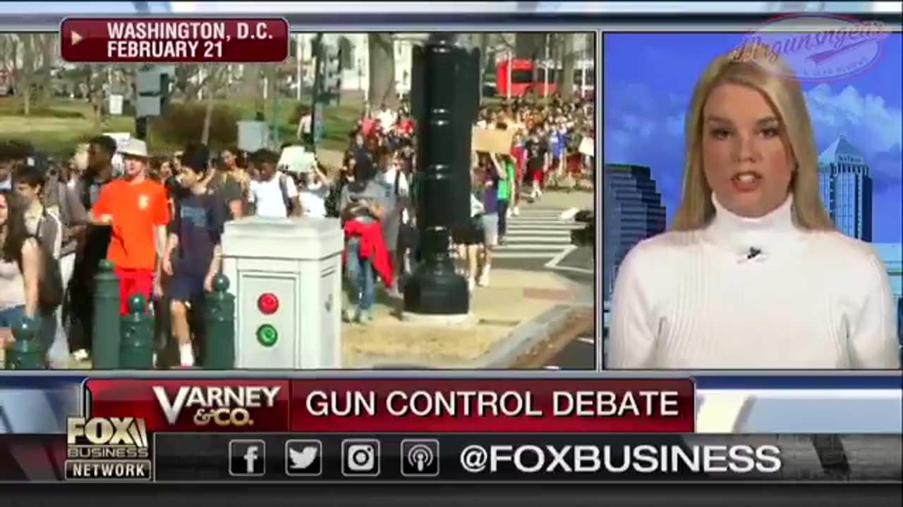 There are a handful of vids where Trump talks about gun control and taking your weapons. Split tongue.